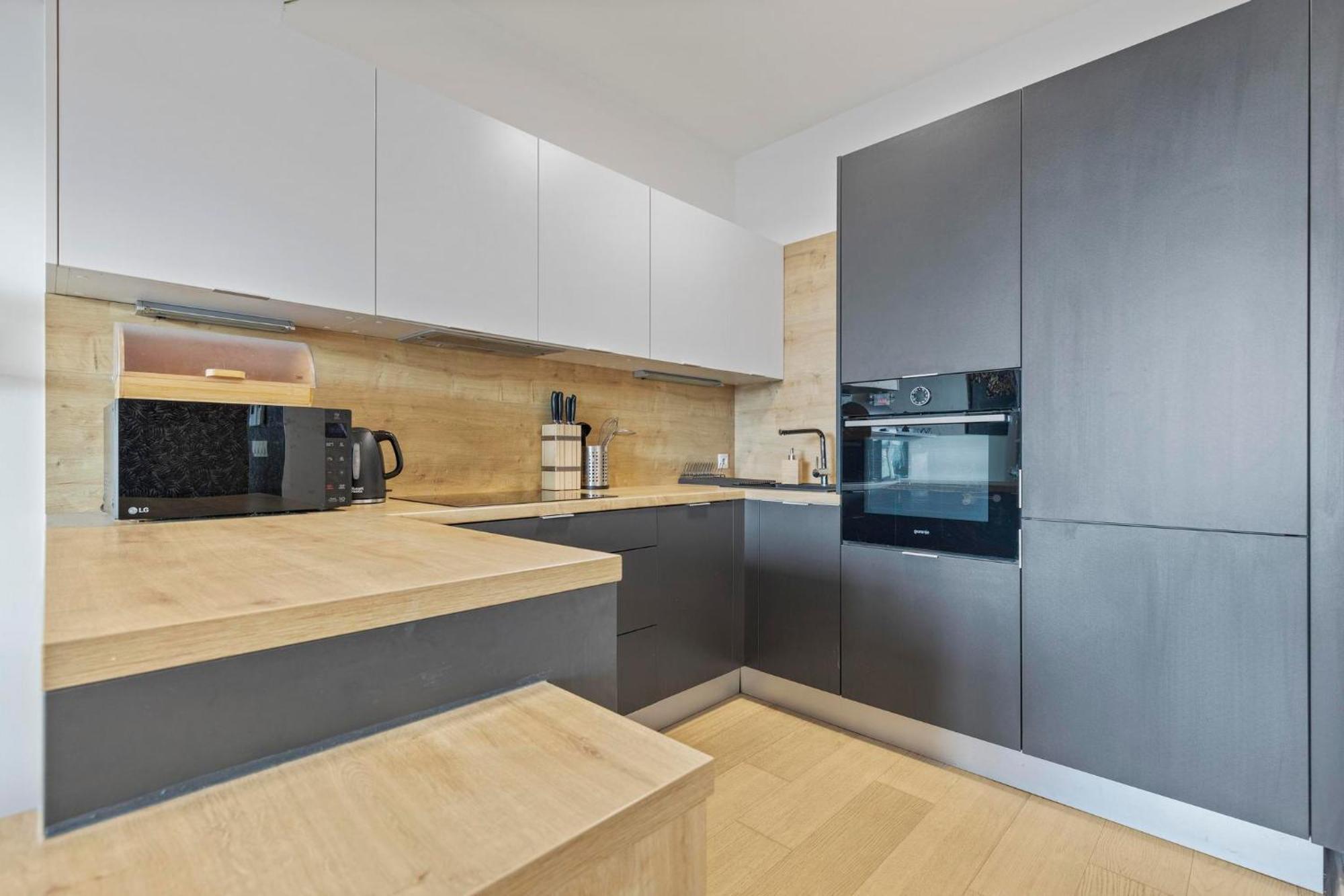 Panorama City Apartment In Downtown Area With Free Parking And Castle View Bratislava Exterior photo